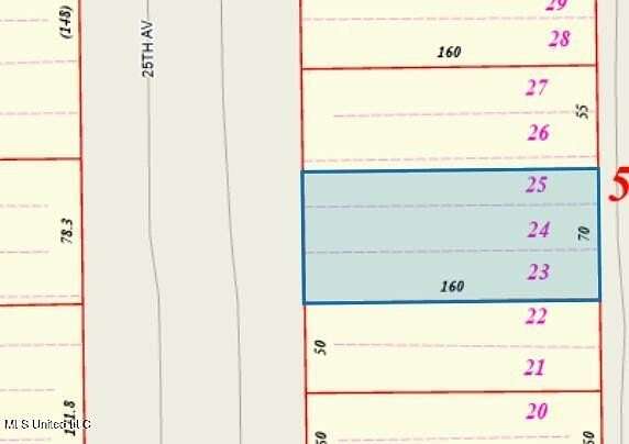 0.26 Acres of Commercial Land for Sale in Gulfport, Mississippi