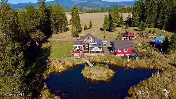 8.97 Acres of Residential Land with Home for Sale in Fernwood, Idaho