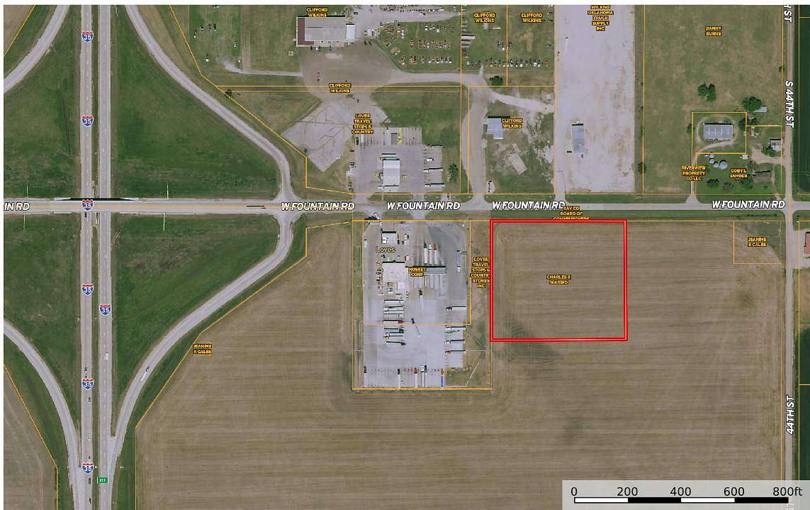 5 Acres of Commercial Land for Sale in Tonkawa, Oklahoma