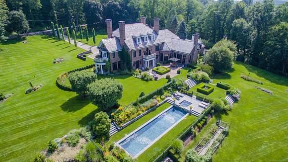 5.71 Acres of Land with Home for Sale in Ridgefield, Connecticut