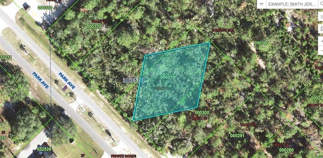 0.57 Acres of Land for Sale in Indian Lake Estates, Florida