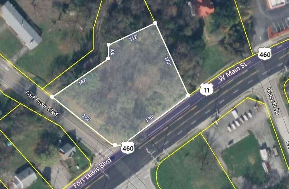 0.99 Acres of Commercial Land for Sale in Salem, Virginia