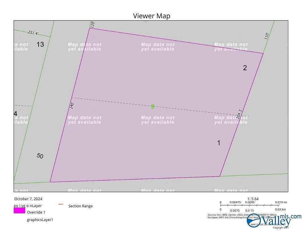 1.101 Acres of Residential Land for Sale in Scottsboro, Alabama