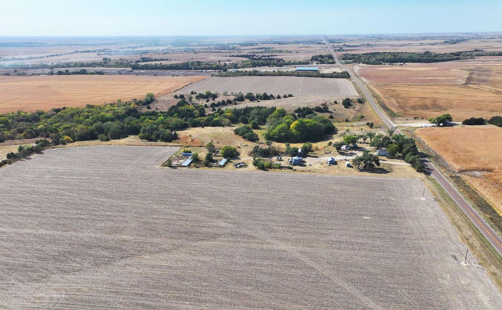 98.75 Acres of Land with Home for Sale in Franklin, Nebraska