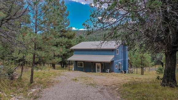 5.26 Acres of Land with Home for Sale in Cloudcroft, New Mexico