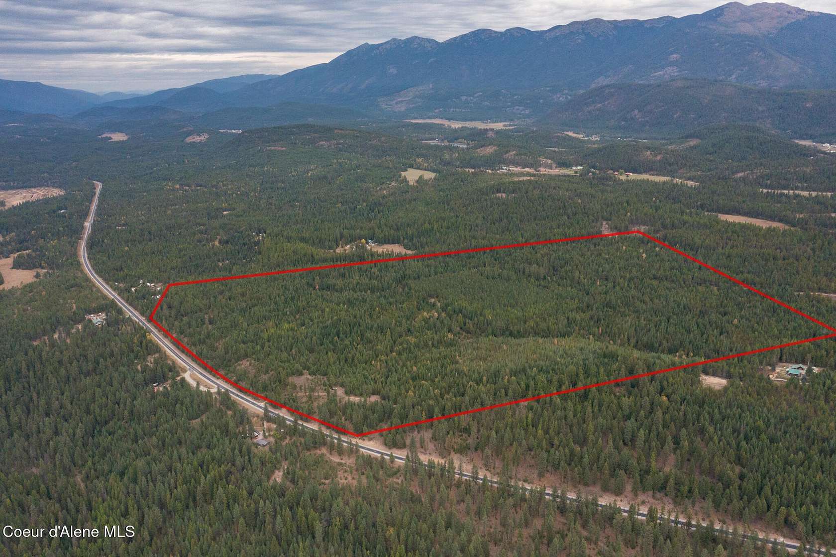 292.25 Acres of Land for Sale in Moyie Springs, Idaho