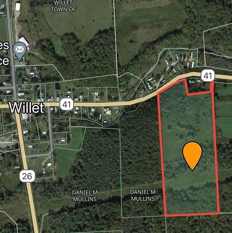 20.23 Acres of Recreational Land & Farm for Sale in Willet, New York