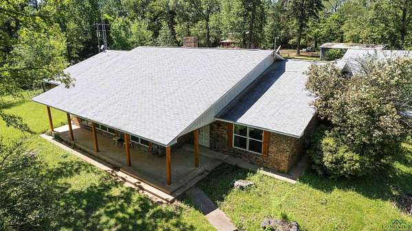 15.3 Acres of Recreational Land with Home for Sale in Henderson, Texas