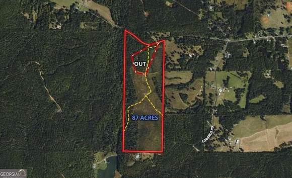 87 Acres of Agricultural Land for Sale in Cedartown, Georgia