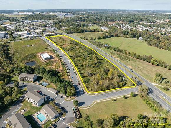 8.98 Acres of Mixed-Use Land for Sale in Concord, North Carolina