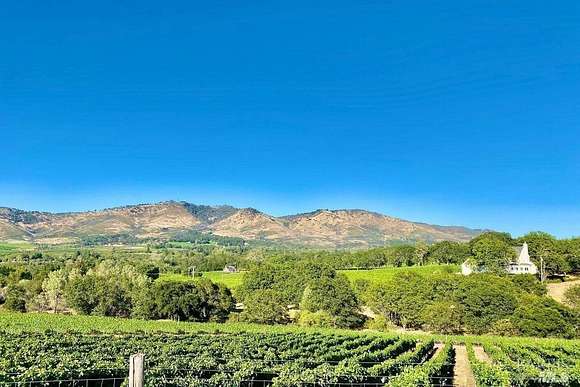 41.76 Acres of Agricultural Land with Home for Sale in Napa, California