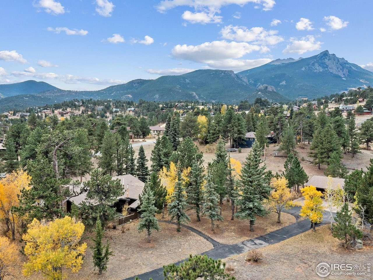 2.71 Acres of Residential Land with Home for Sale in Estes Park, Colorado