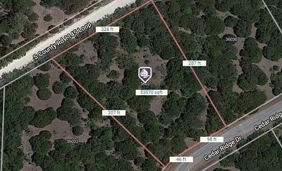 1.391 Acres of Residential Land for Sale in Whitney, Texas