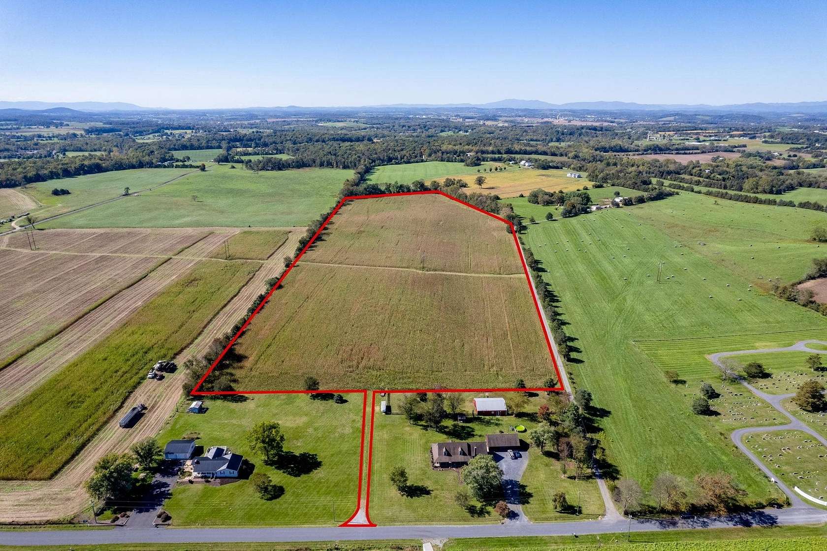 35.38 Acres of Agricultural Land for Sale in Port Republic, Virginia