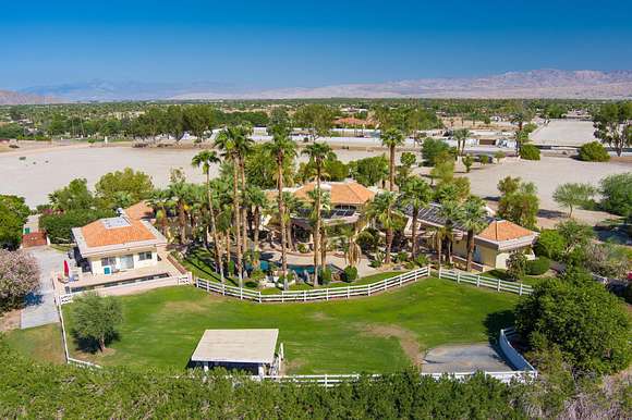 2.62 Acres of Residential Land with Home for Lease in La Quinta, California