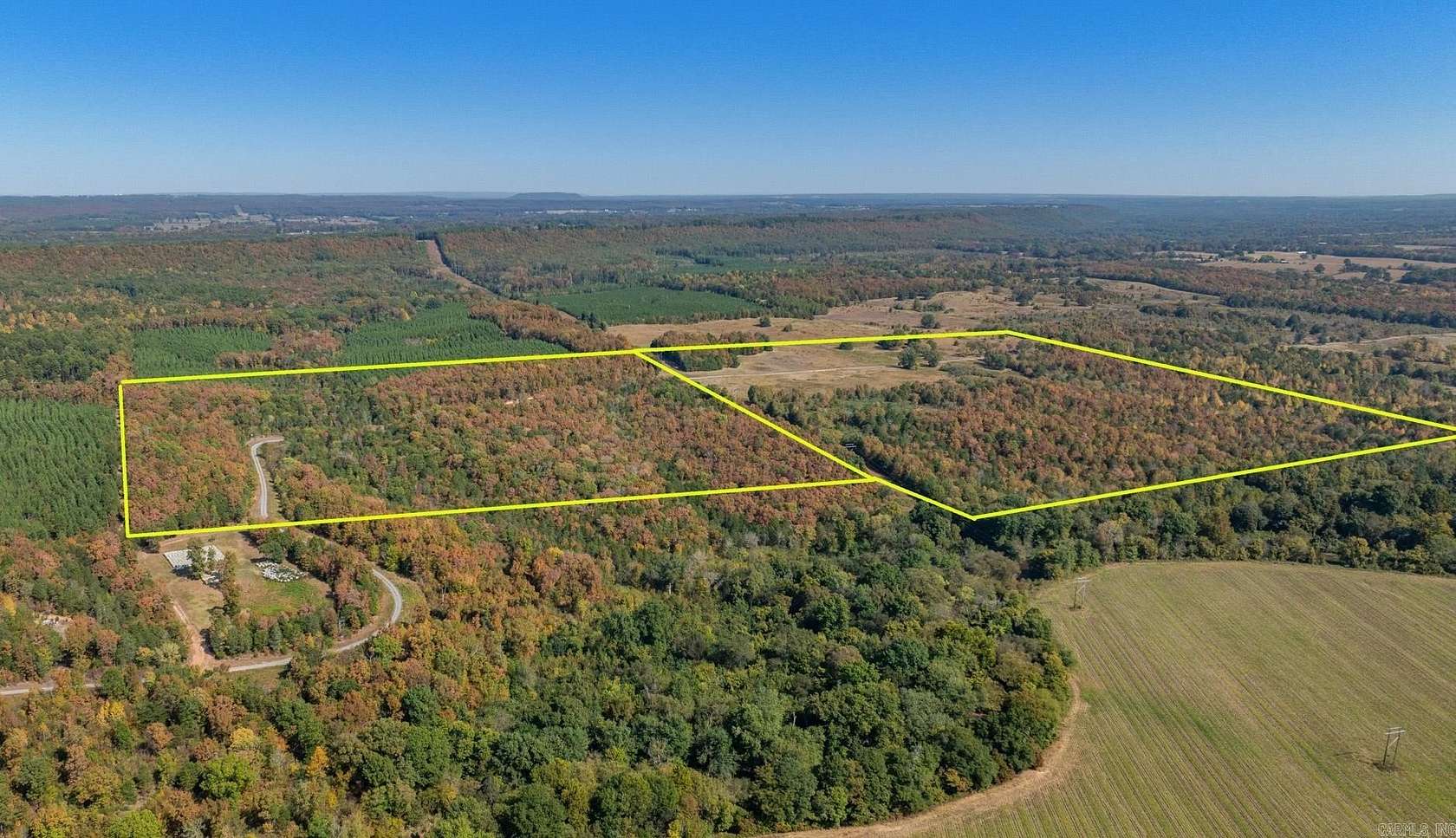 80 Acres of Recreational Land & Farm for Sale in Greenbrier, Arkansas