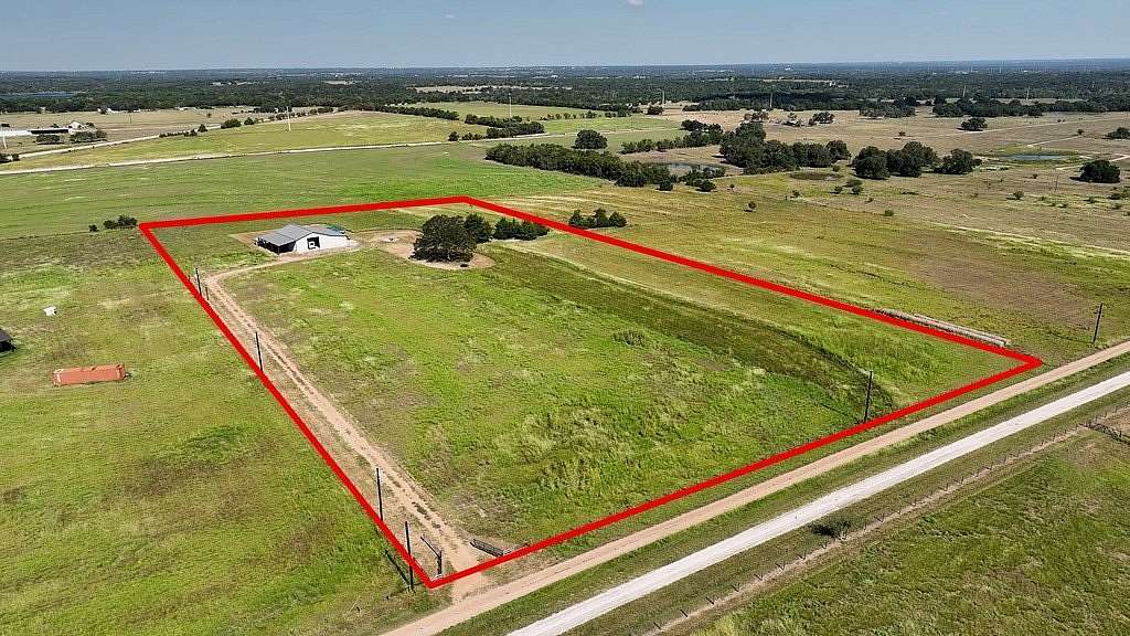 10.558 Acres of Land with Home for Sale in Ledbetter, Texas