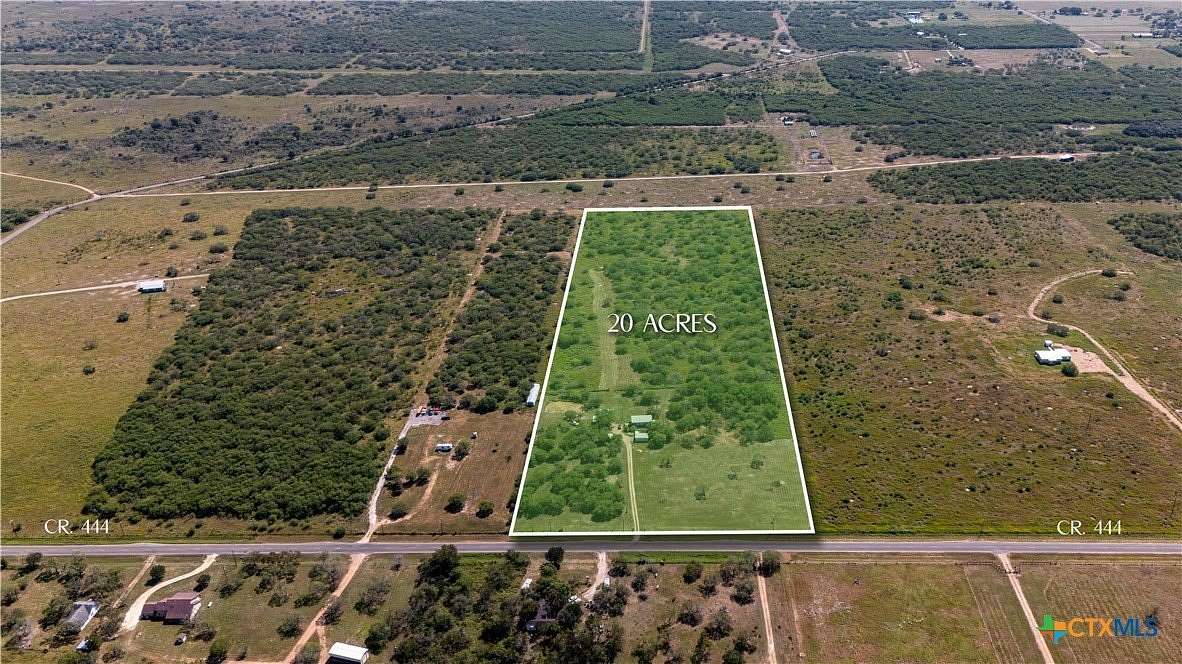 20.01 Acres of Land with Home for Sale in Victoria, Texas