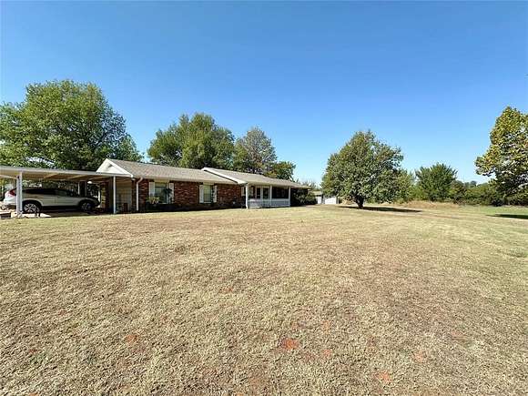 3.9 Acres of Residential Land with Home for Sale in Shawnee, Oklahoma