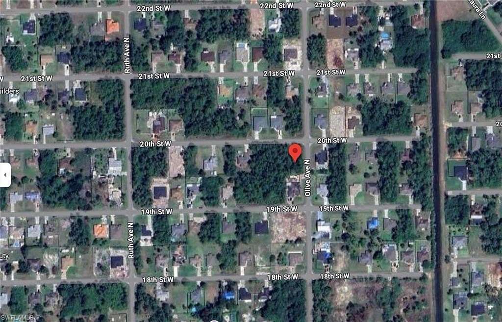 0.25 Acres of Residential Land for Sale in Lehigh Acres, Florida