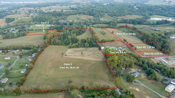 52.35 Acres of Mixed-Use Land for Auction in Albany, Kentucky