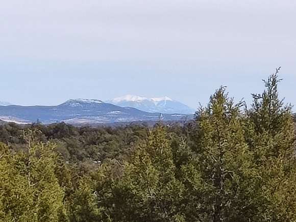 The San Francisco Peaks to the East