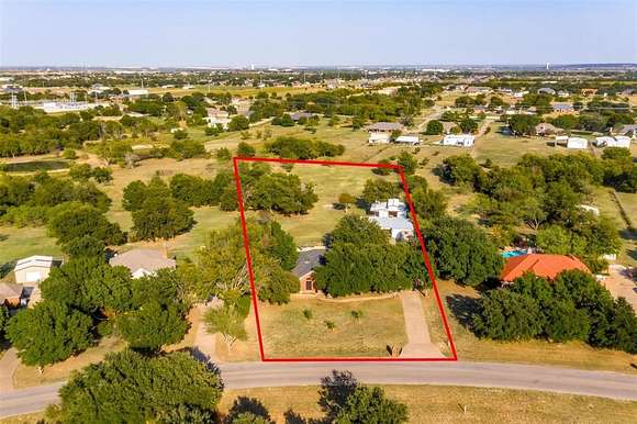 2.539 Acres of Residential Land with Home for Sale in Crowley, Texas