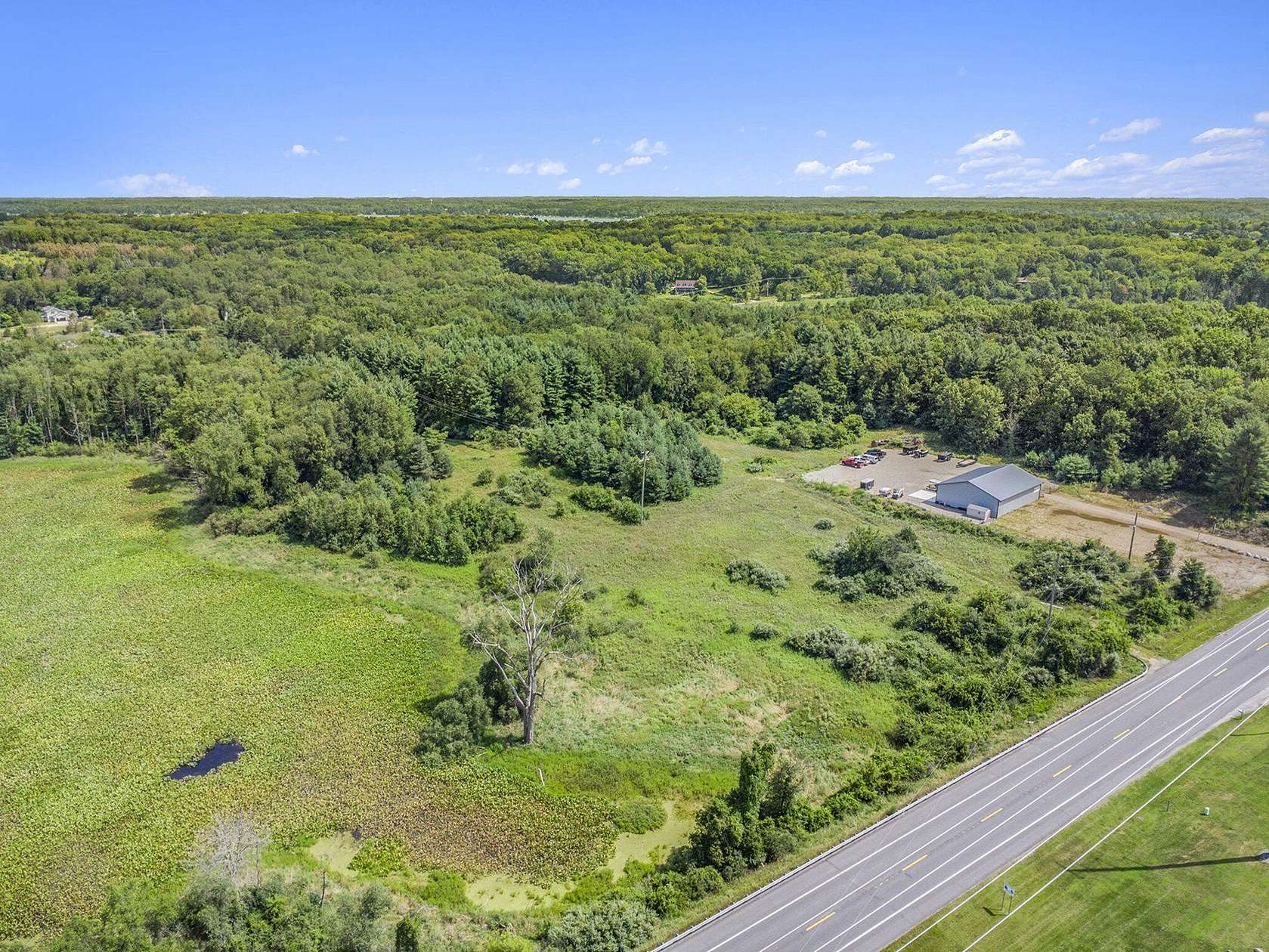 6.29 Acres of Commercial Land for Sale in Richland, Michigan