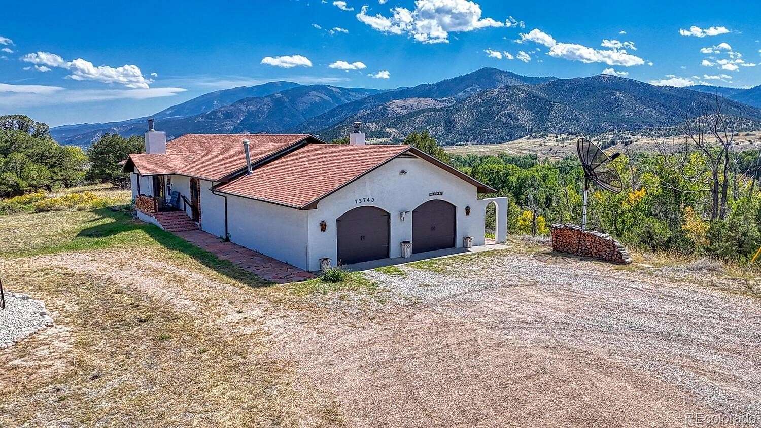 6.2 Acres of Residential Land with Home for Sale in Salida, Colorado