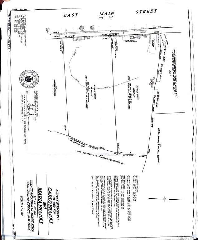 0.41 Acres of Commercial Land for Sale in Mount Kisco, New York