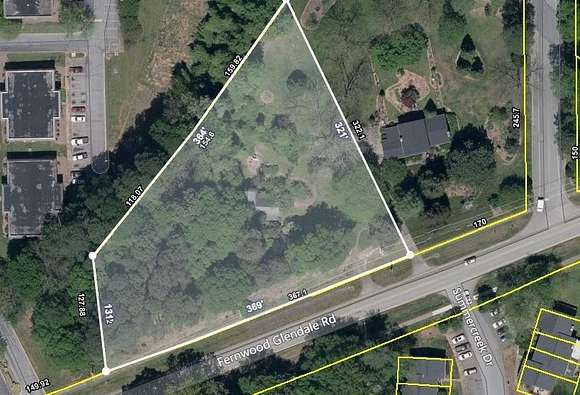 1.7 Acres of Commercial Land for Sale in Spartanburg, South Carolina