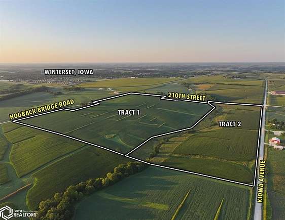 150.6 Acres of Agricultural Land for Auction in Winterset, Iowa