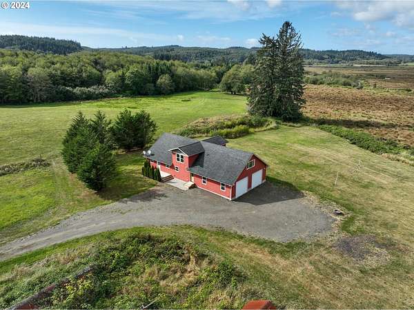 68.7 Acres of Agricultural Land with Home for Sale in Astoria, Oregon