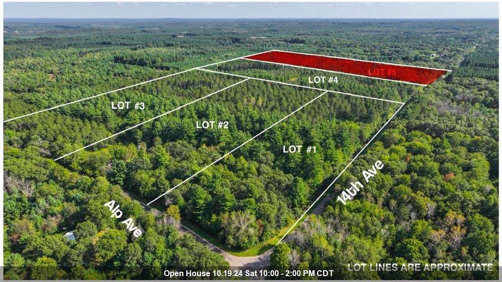 10 Acres of Land for Auction in Almond, Wisconsin