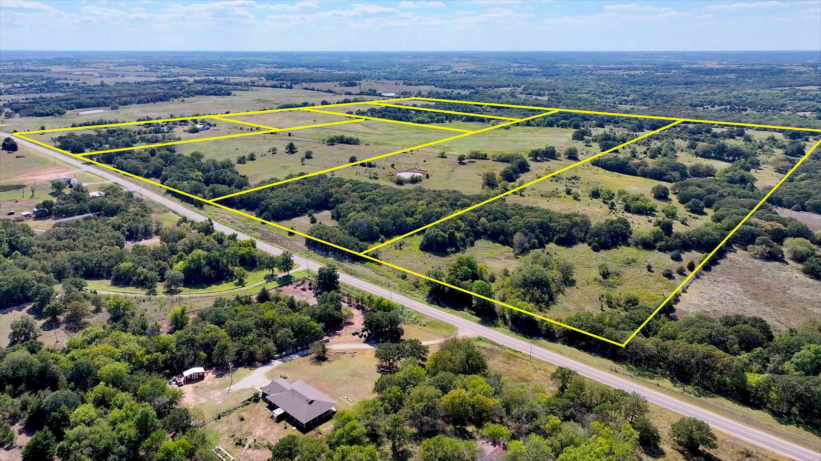 36 Acres of Land for Auction in Meeker, Oklahoma