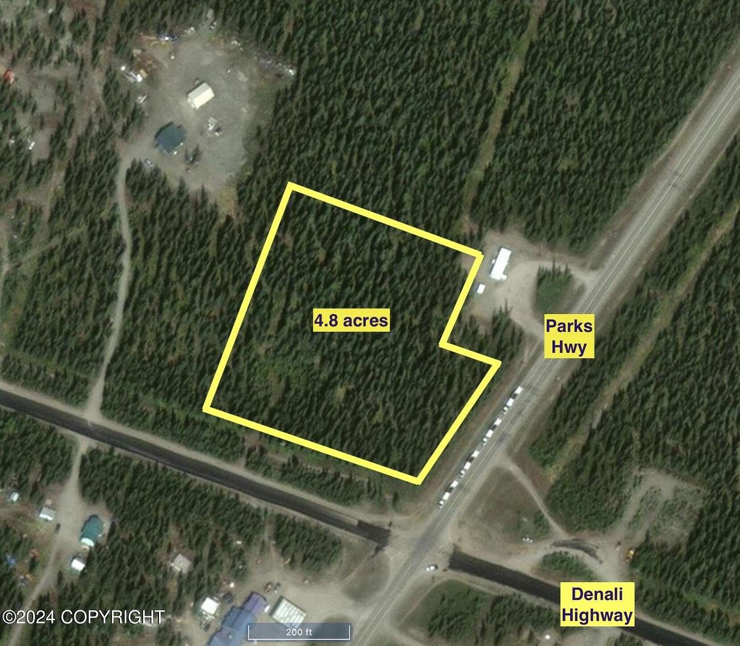 4 Acres of Land for Sale in Cantwell, Alaska