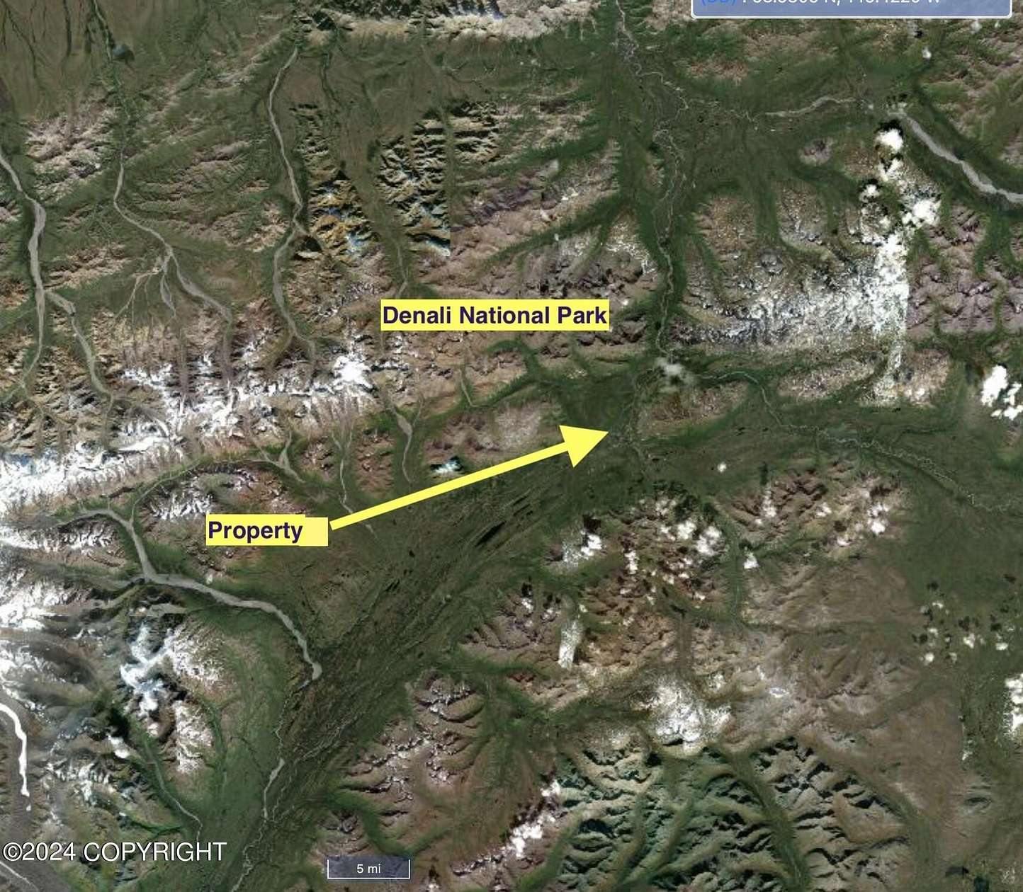 4 Acres of Land for Sale in Cantwell, Alaska