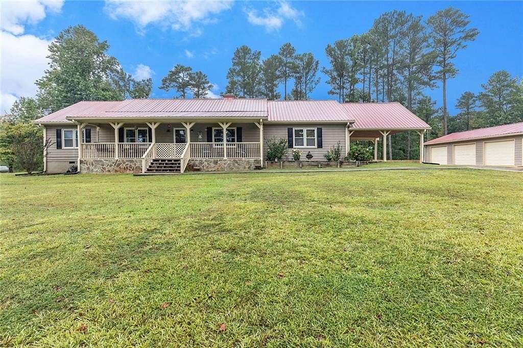 31.23 Acres of Recreational Land with Home for Sale in Monticello, Georgia