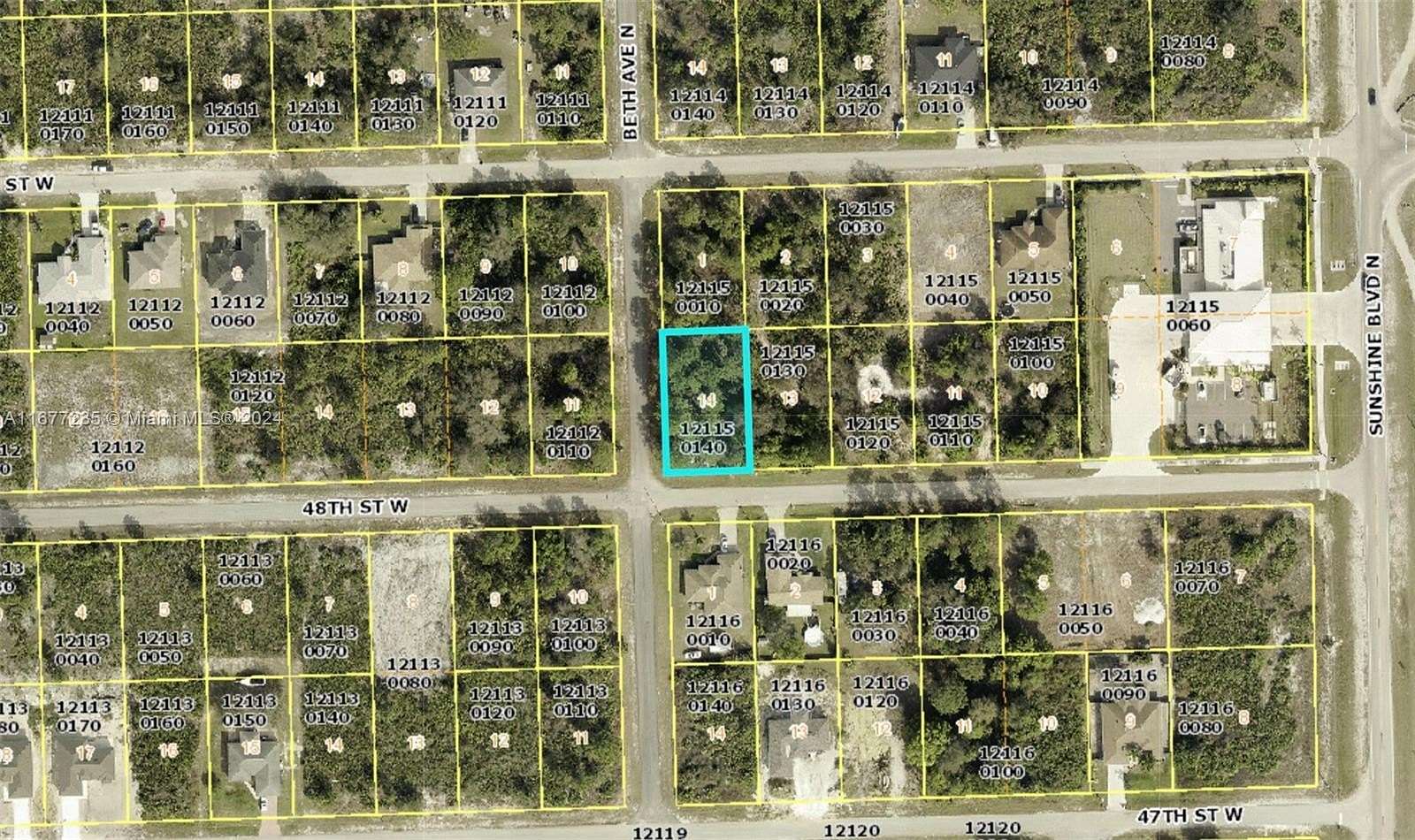 0.25 Acres of Residential Land for Sale in Lehigh Acres, Florida