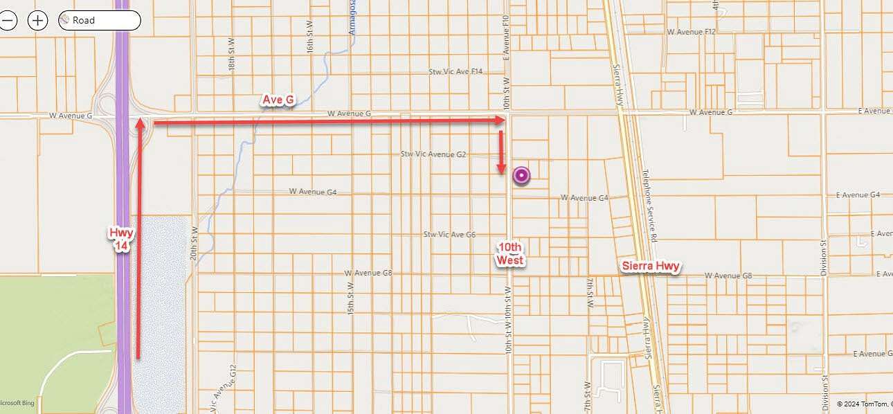 1.06 Acres of Commercial Land for Sale in Lancaster, California