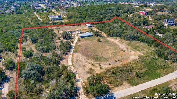 8 Acres of Residential Land with Home for Sale in San Antonio, Texas