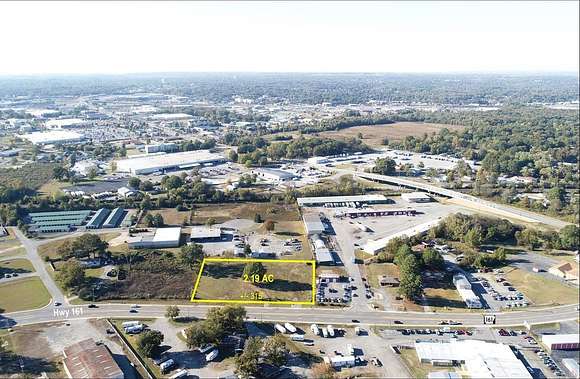 2.19 Acres of Commercial Land for Sale in North Little Rock, Arkansas