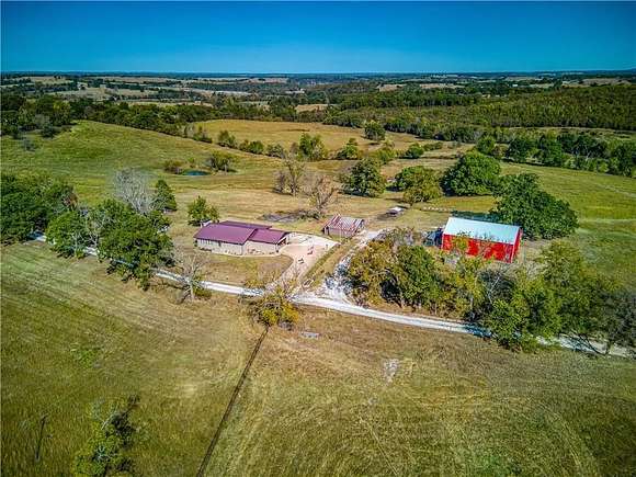 21.3 Acres of Agricultural Land with Home for Sale in Alpena, Arkansas