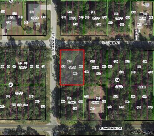 0.22 Acres of Residential Land for Sale in Inverness, Florida