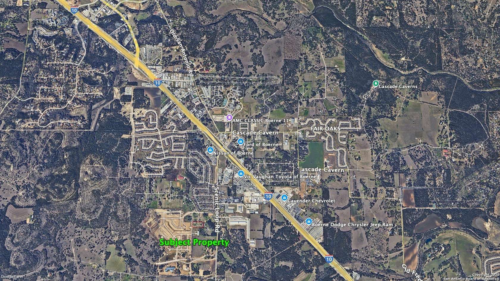 3.17 Acres of Commercial Land for Sale in Boerne, Texas