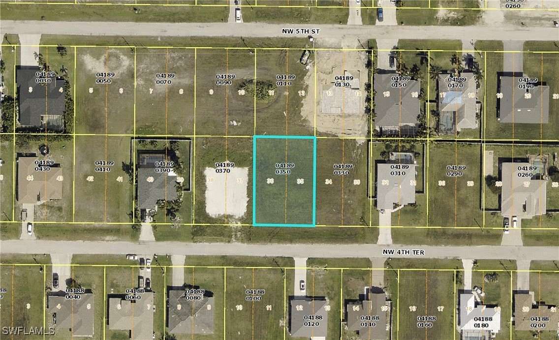 0.244 Acres of Residential Land for Sale in Cape Coral, Florida