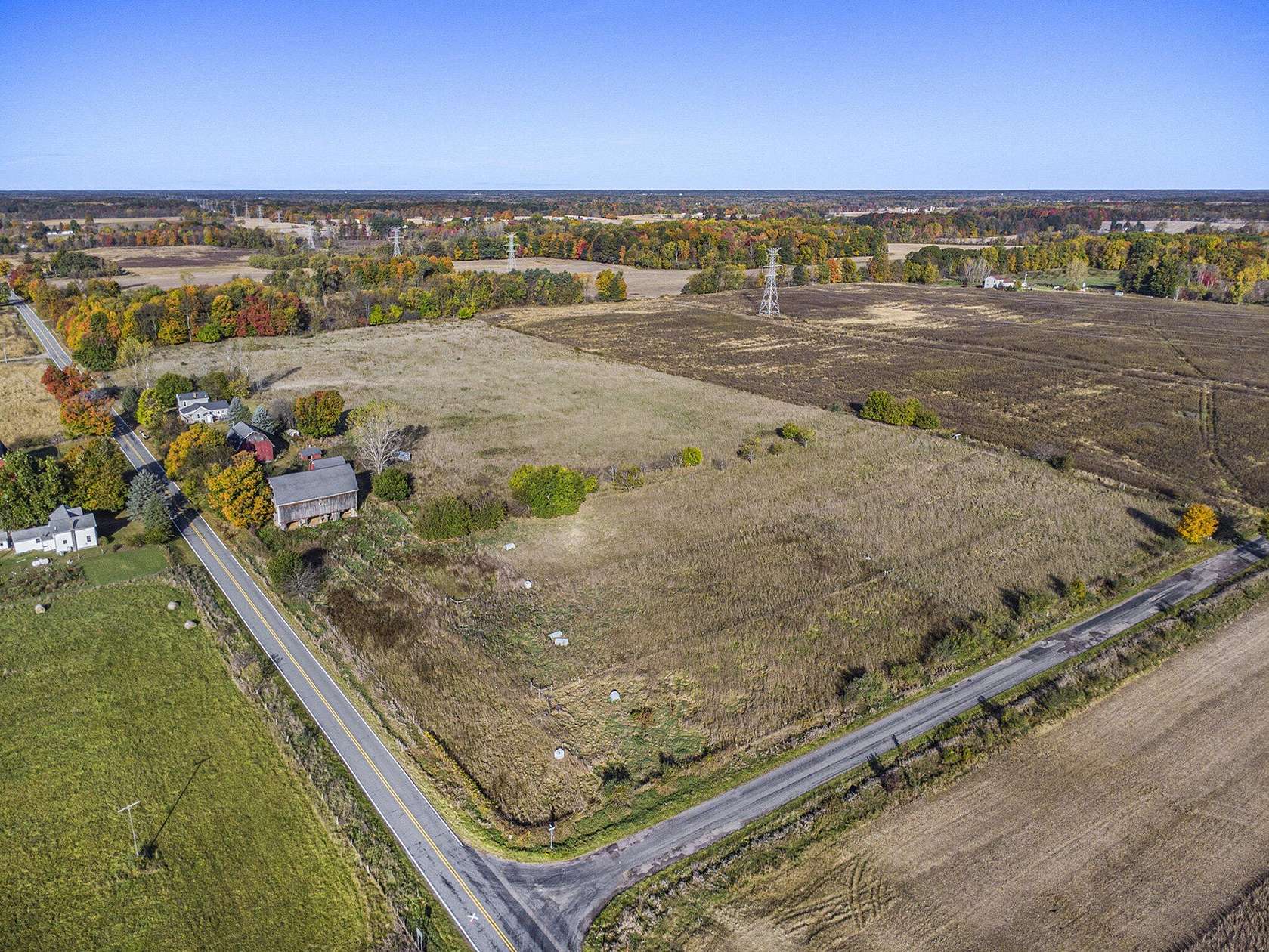20 Acres of Agricultural Land with Home for Sale in Olivet, Michigan