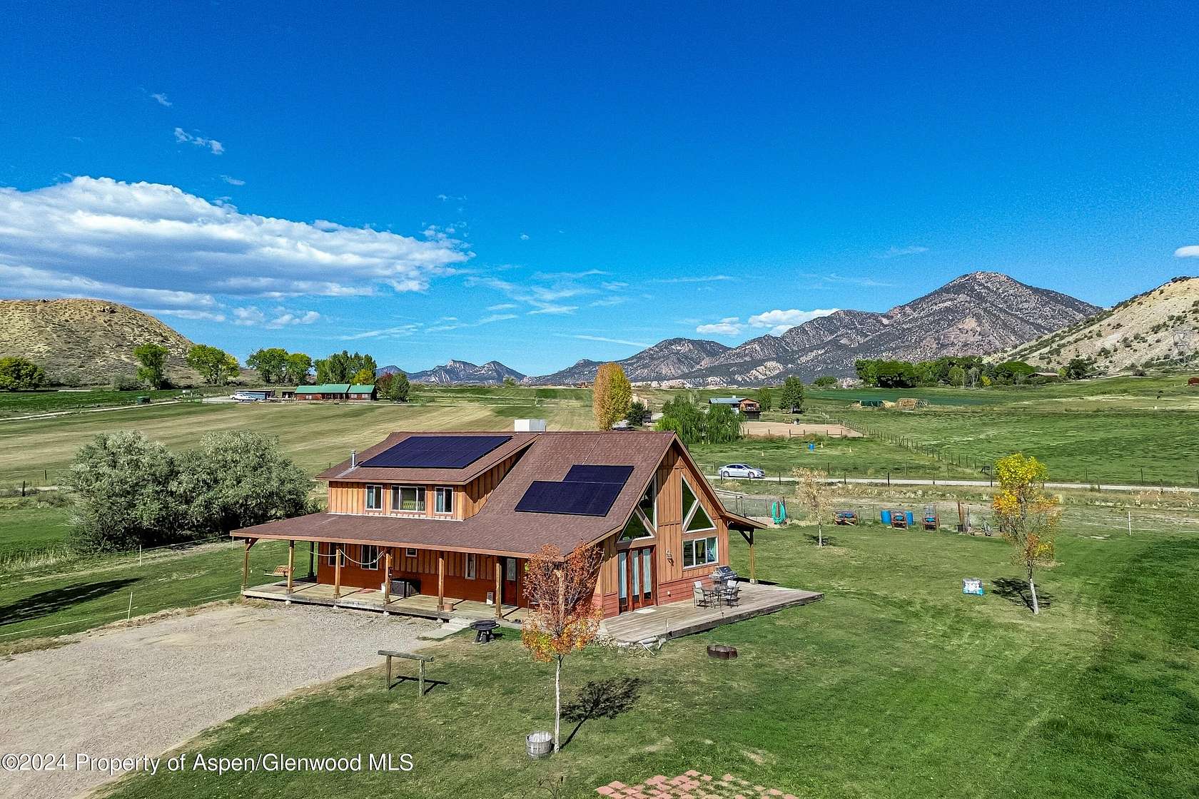 8.65 Acres of Land with Home for Sale in Silt, Colorado