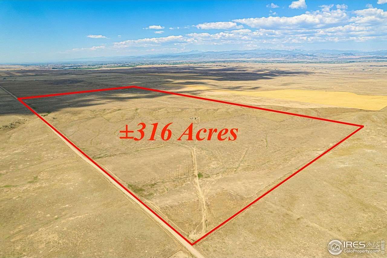 316 Acres of Agricultural Land for Sale in Carr, Colorado