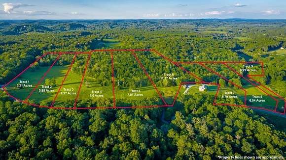 5.85 Acres of Residential Land for Auction in Riceville, Tennessee